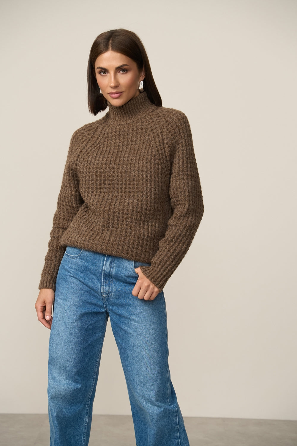 Pulover 2878 — caramel cald - caramel cald