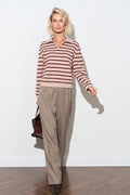 Polo 2984 — crem + marsala - crem + marsala