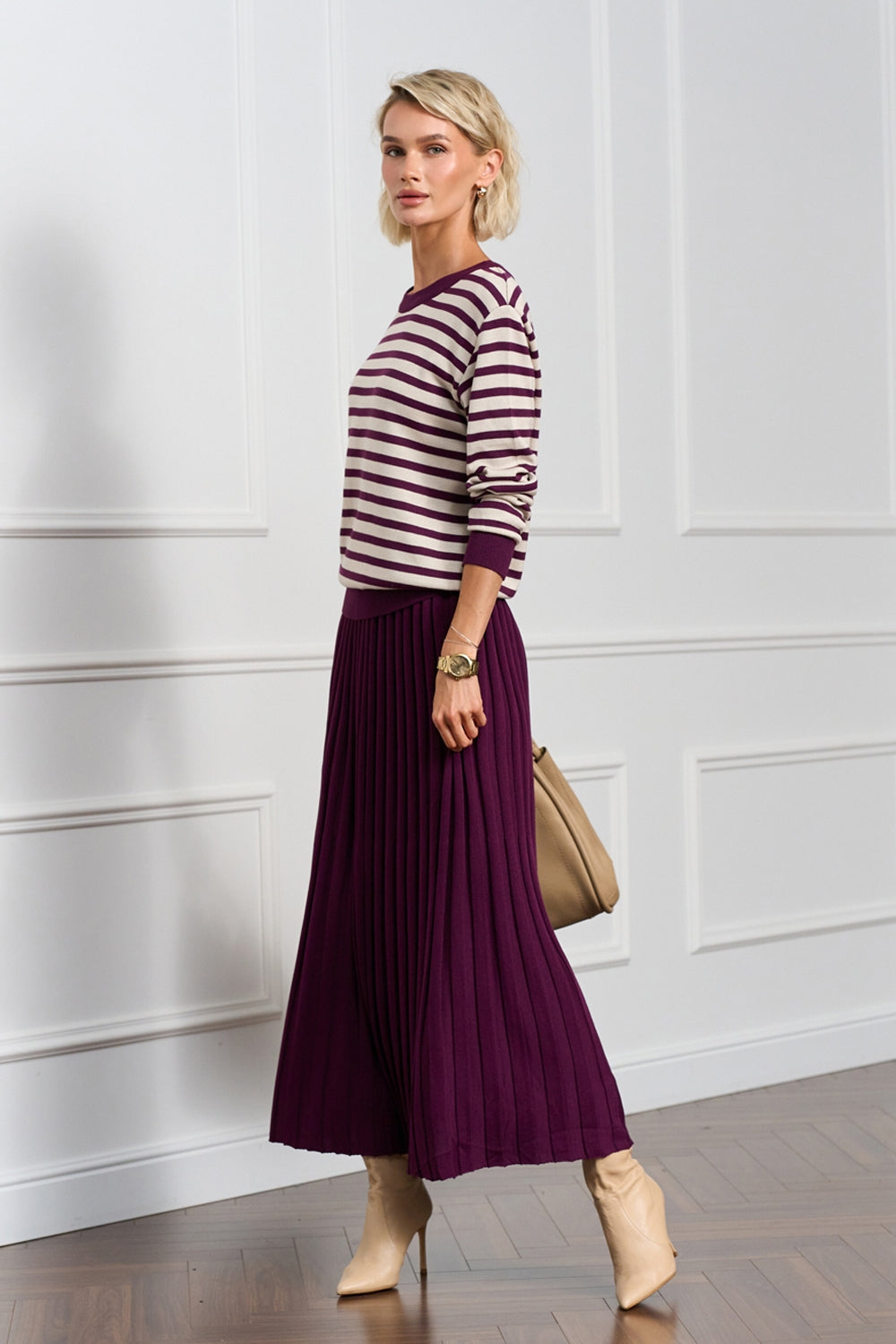 Fustă 2025 Bellise — maroon - maroon