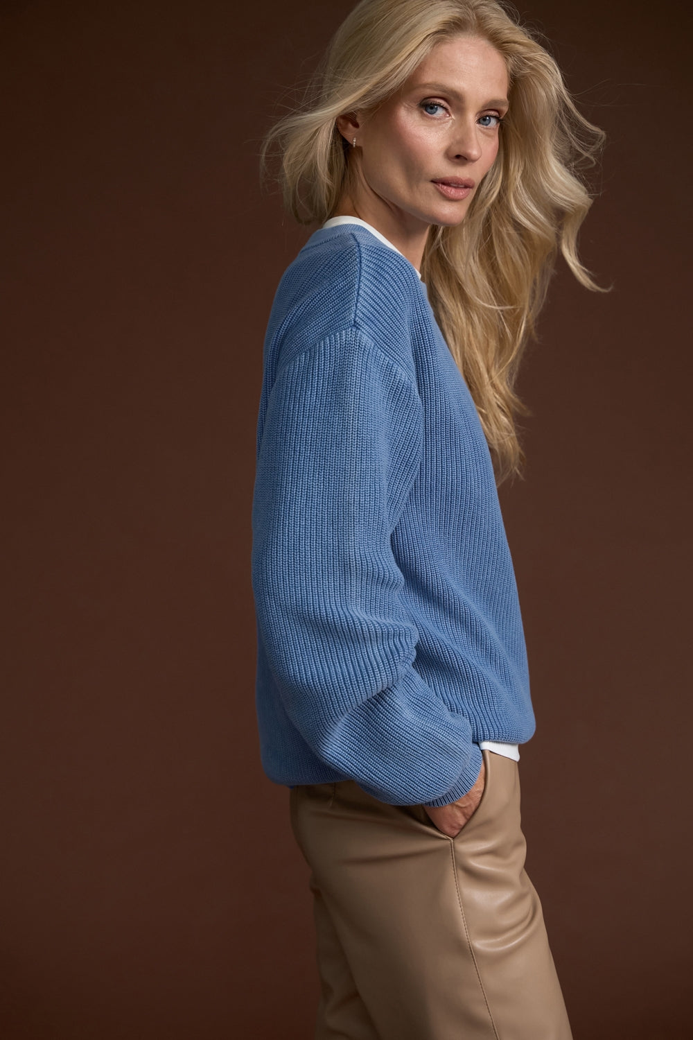 Pulover 2849 — denim - denim