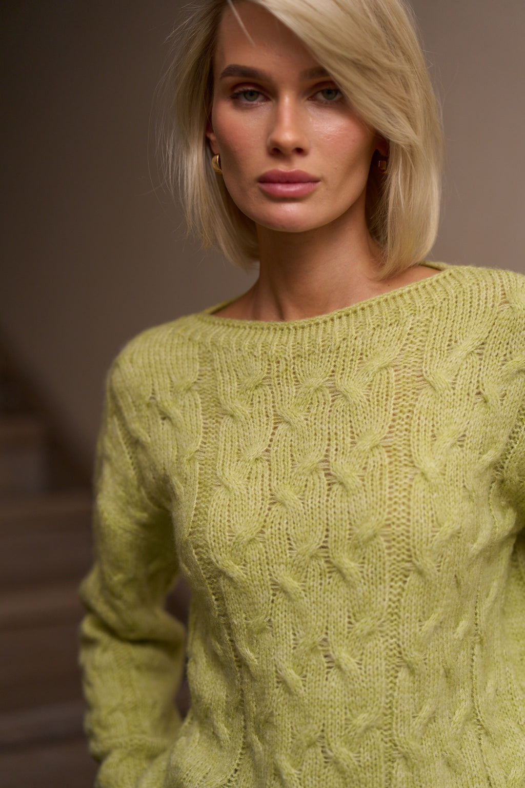 Pulover 4028 — verde pară
