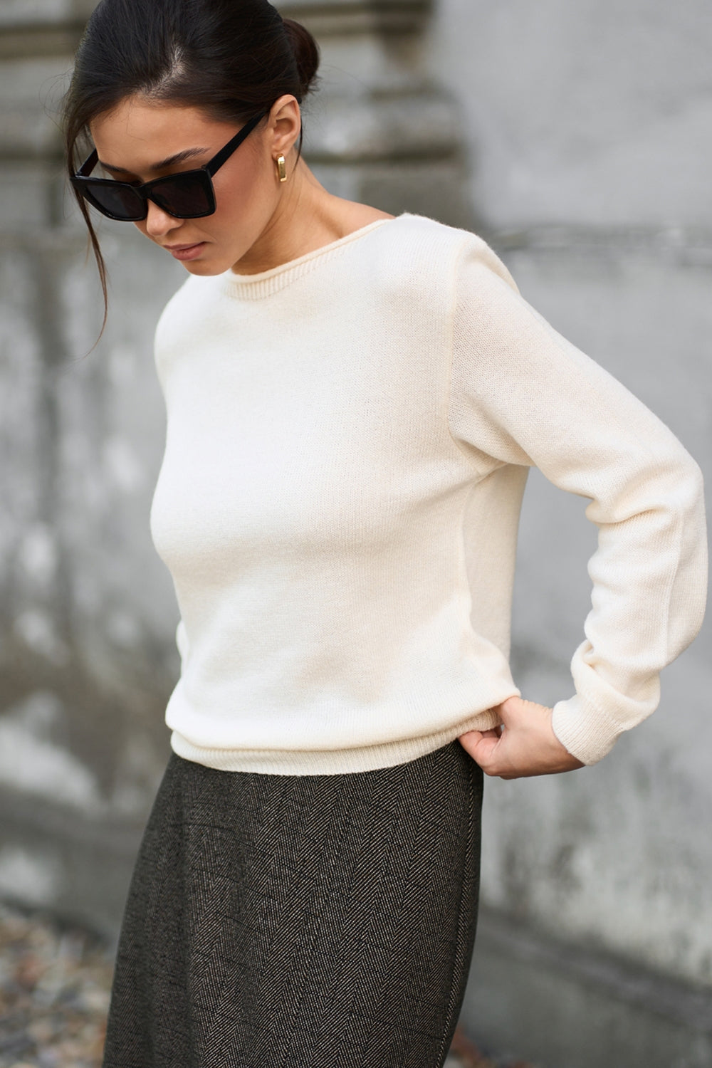 Pulover 2986 — ivory