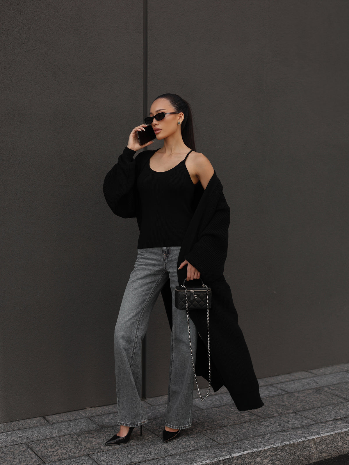 COSTUM CASTAN — negru
