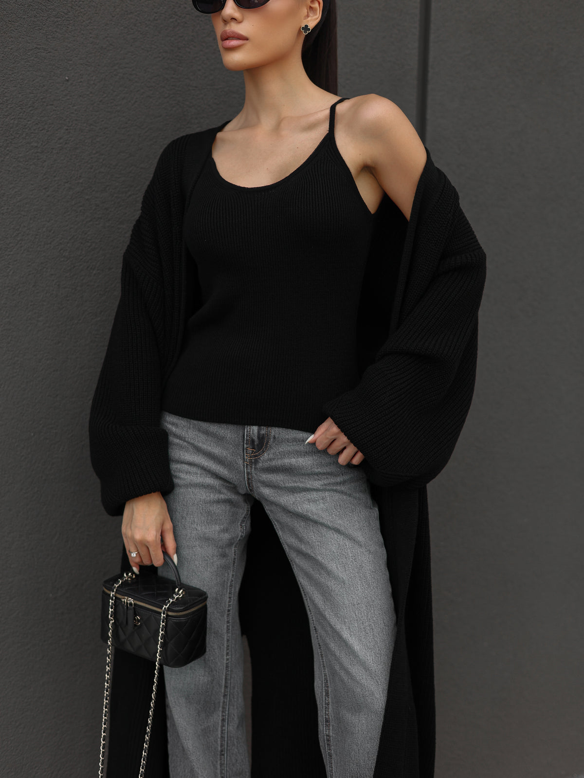 COSTUM CASTAN — negru