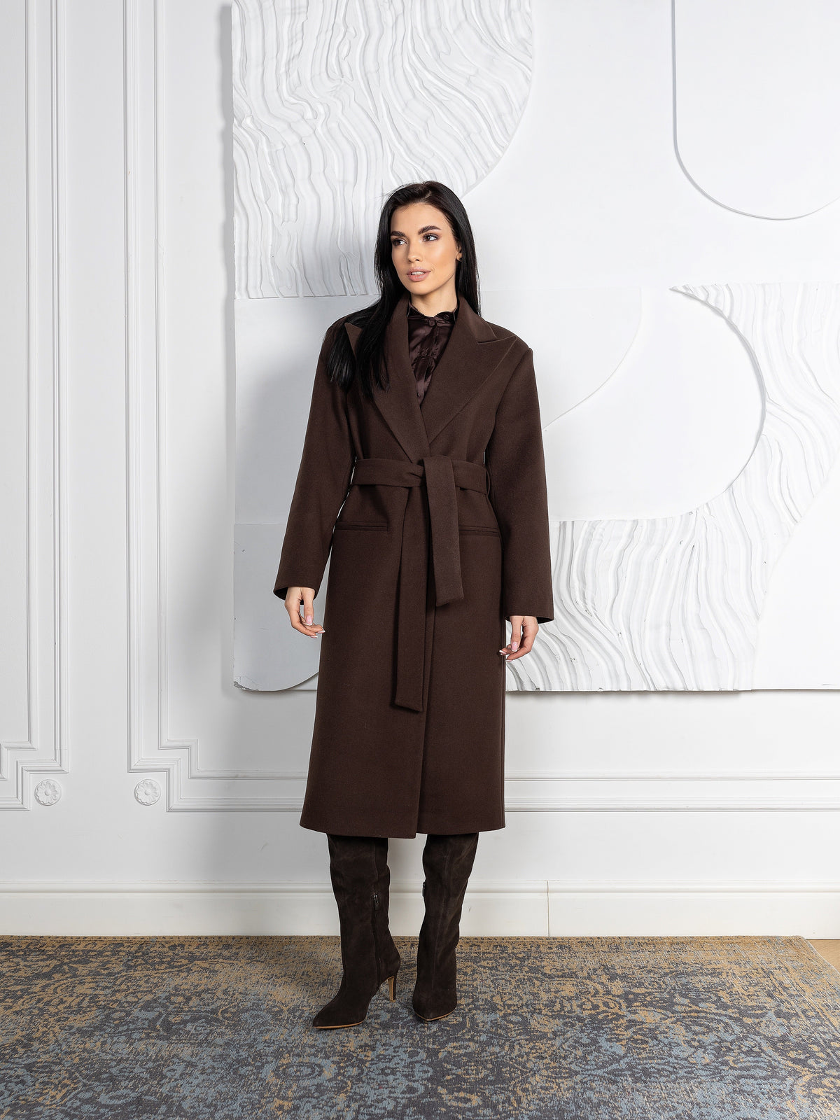 Palton Napoli Midi