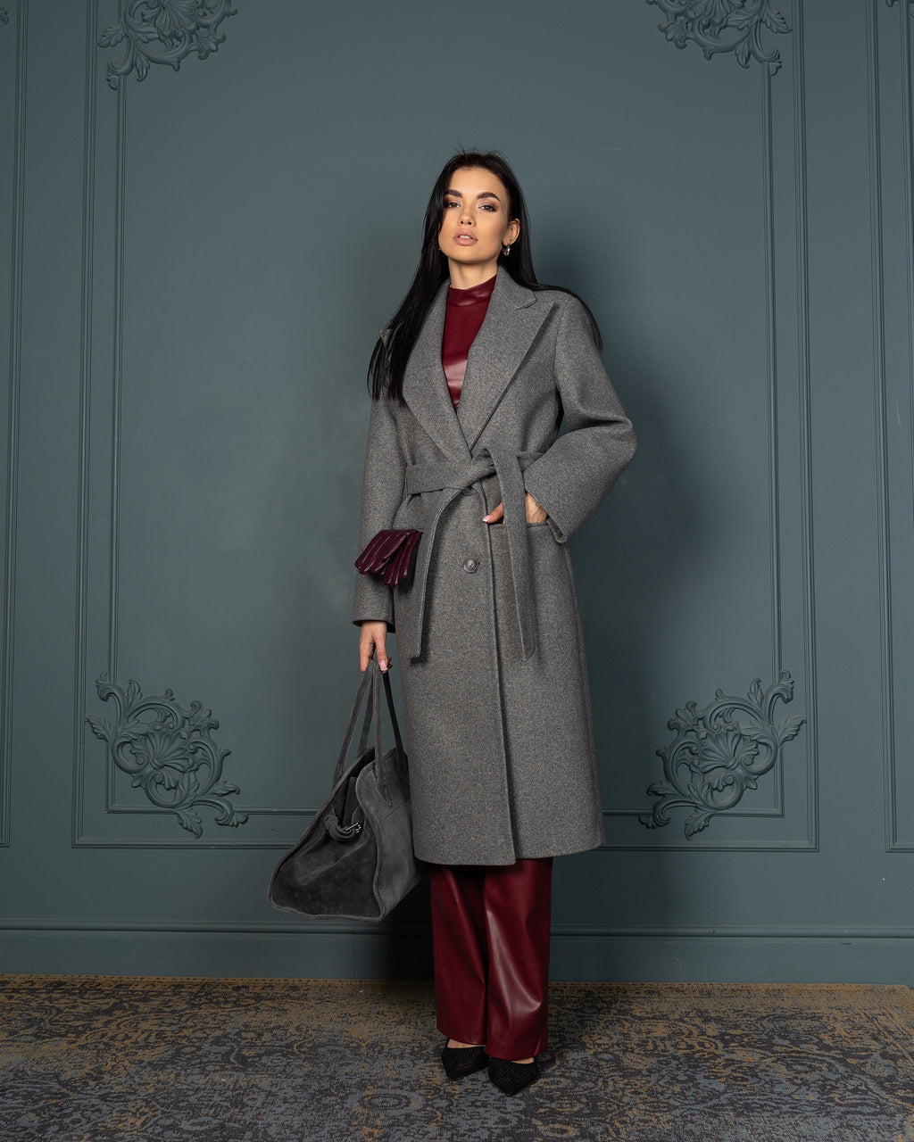 Palton Napoli Midi