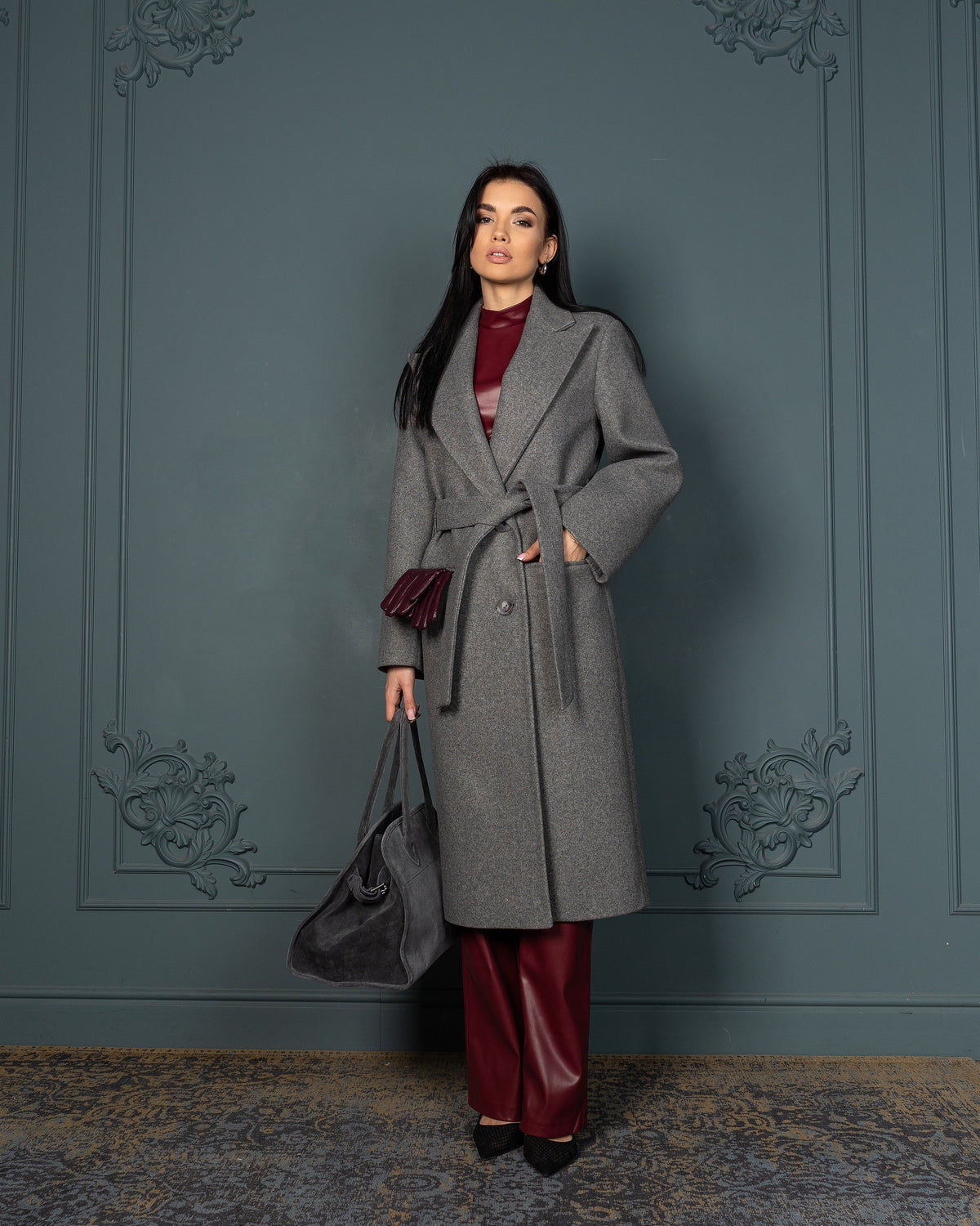 Palton Napoli Midi