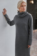 Rochie 2873 — gri închis