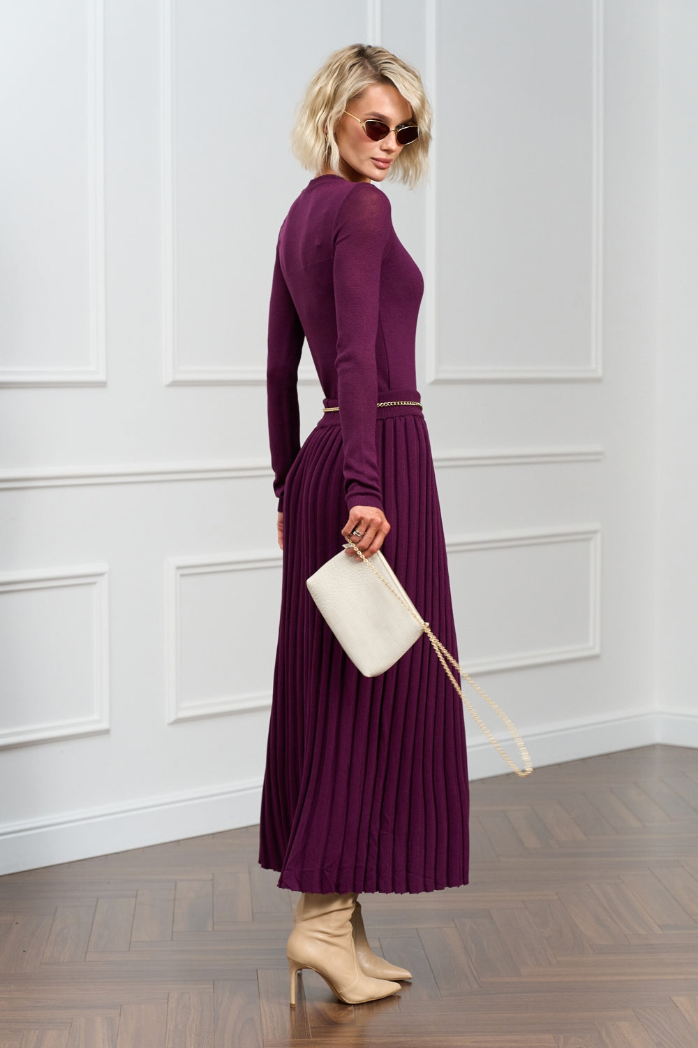 Fustă 2025 Bellise — maroon - maroon