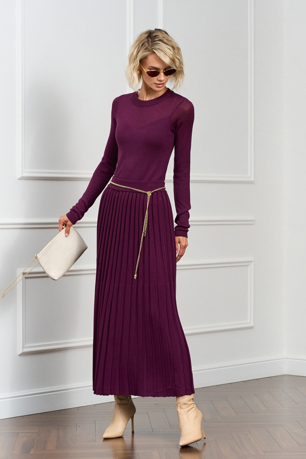 Fustă 2025 Bellise — maroon - maroon
