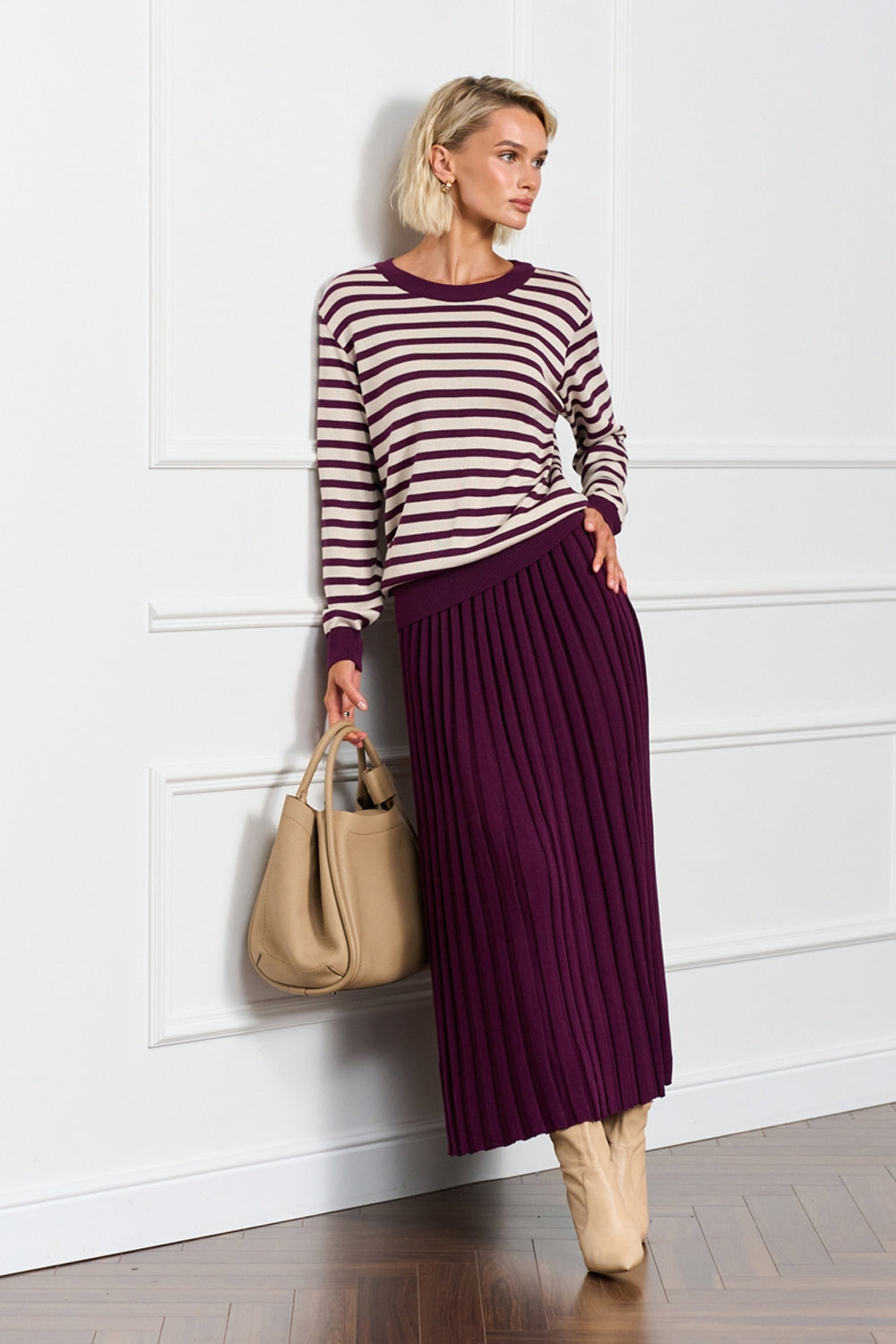 Fustă 2025 Bellise — maroon - maroon