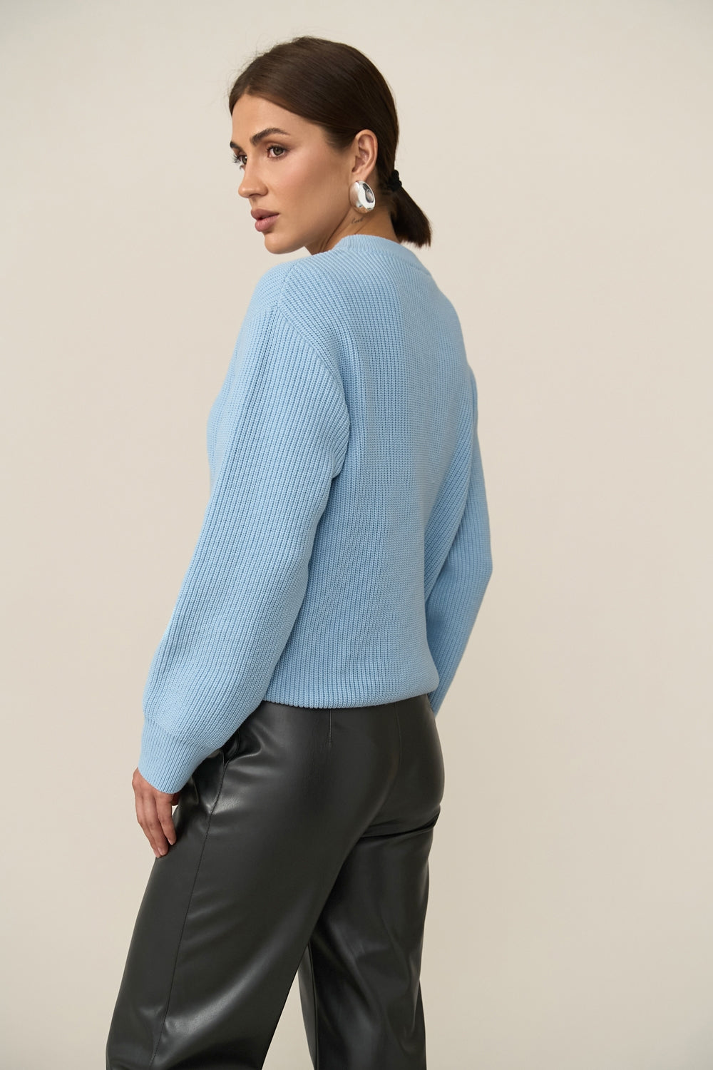 Pulover 2865 — albastru cer - albastru cer