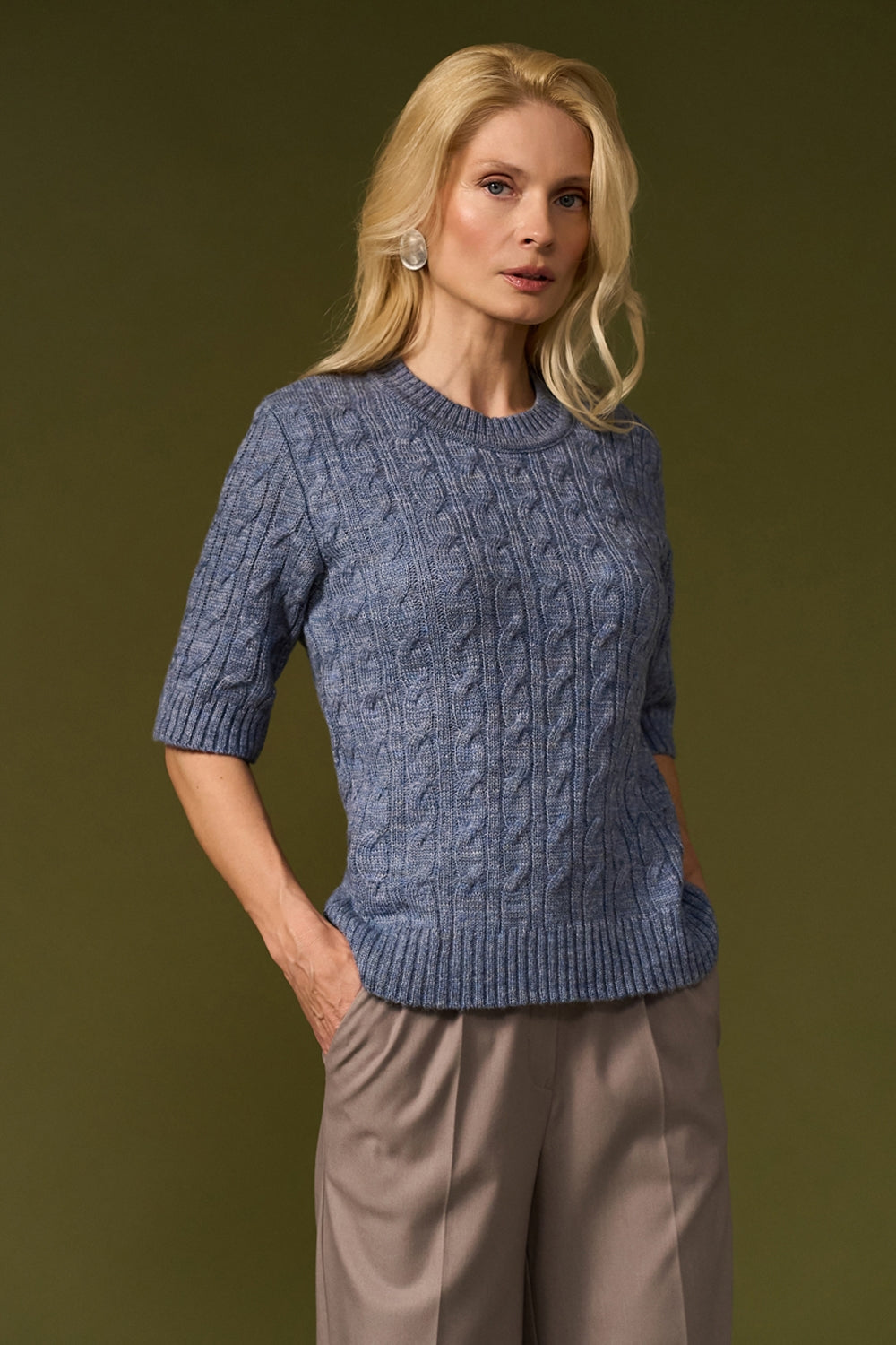 Pulover 2944 — denim - denim