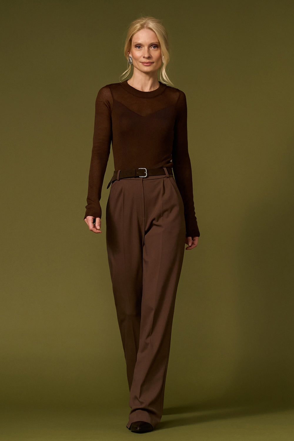 Longsleeve 2726 — ciocolatiu - ciocolatiu