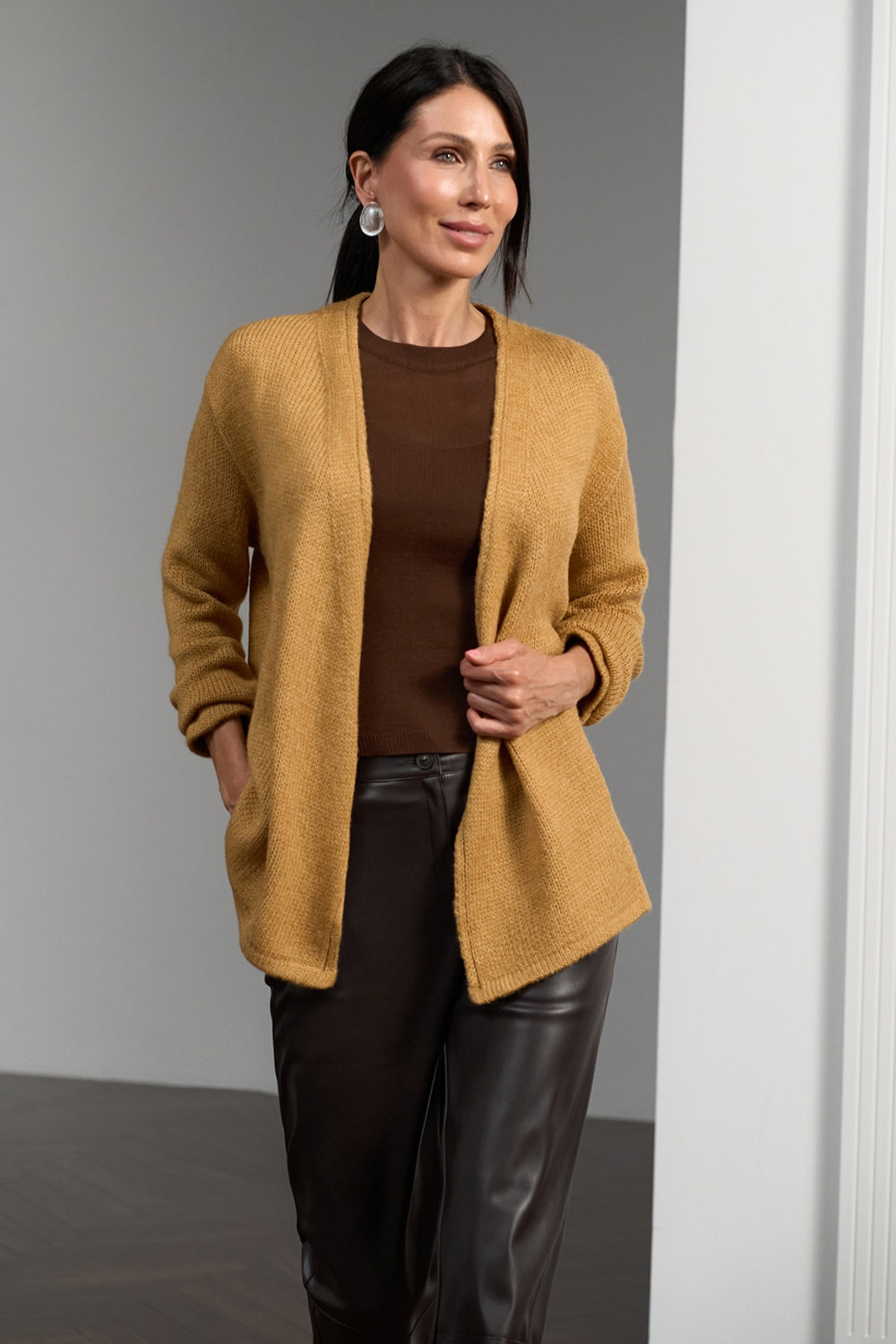 Cardigan 2981 — ocru - ocru