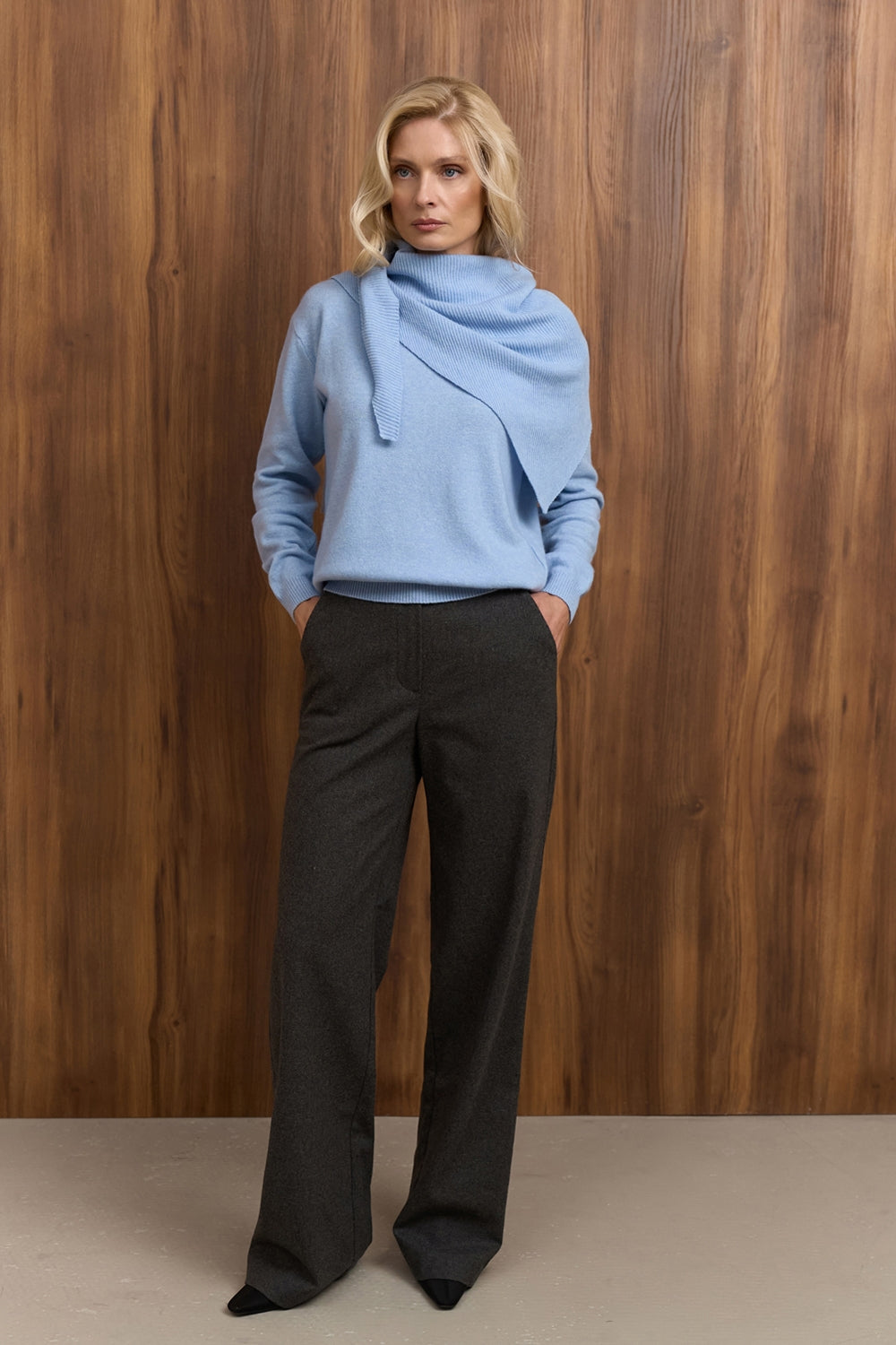 Pantaloni 3086 — asfalt umed - asfalt umed