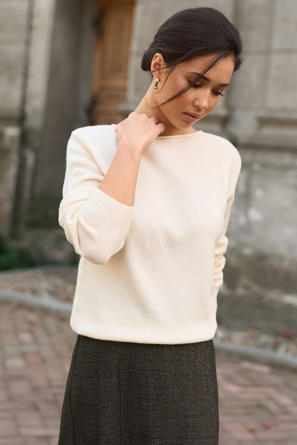 Pulover 2986 — ivory