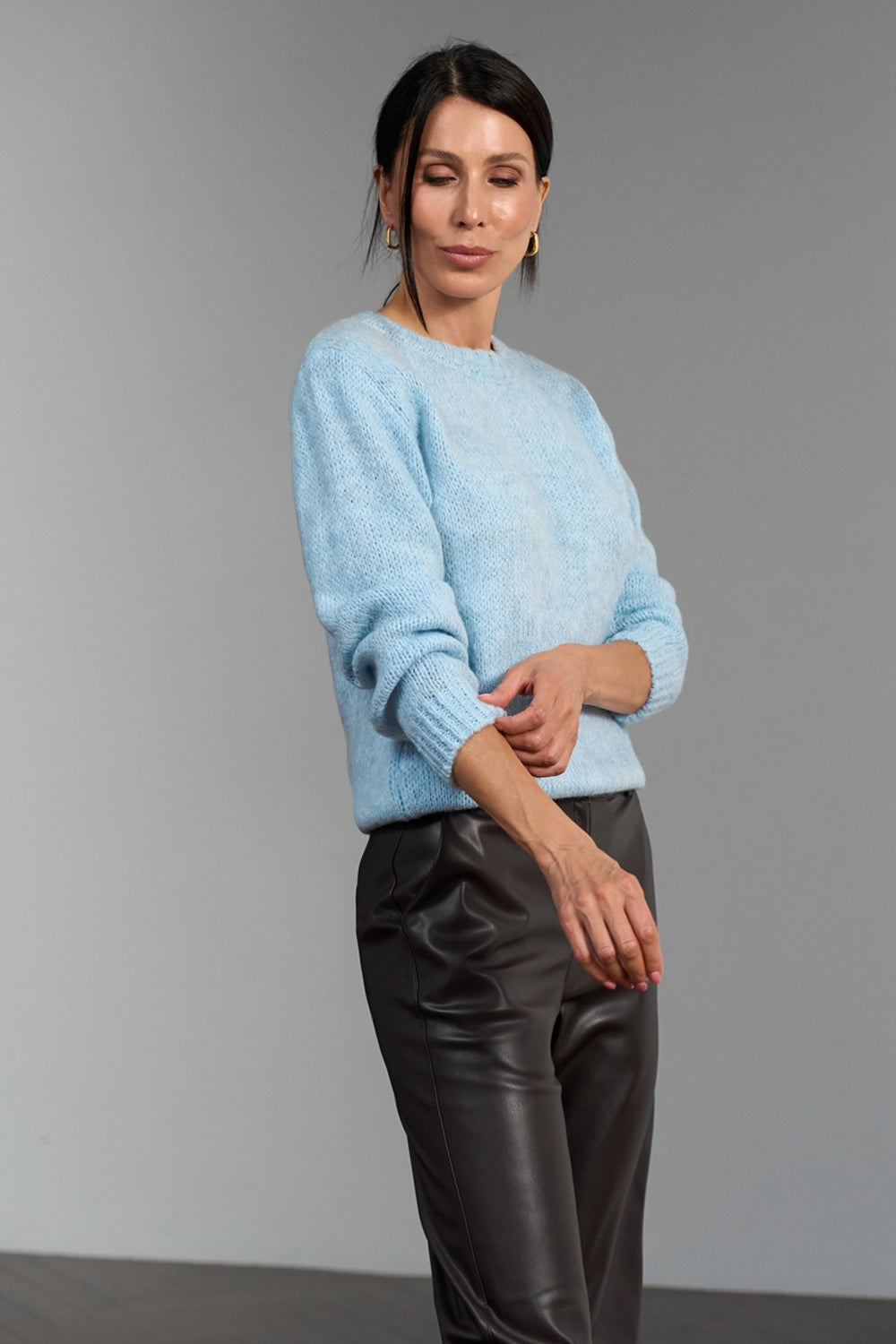 Pulover 2968 — bleu - bleu