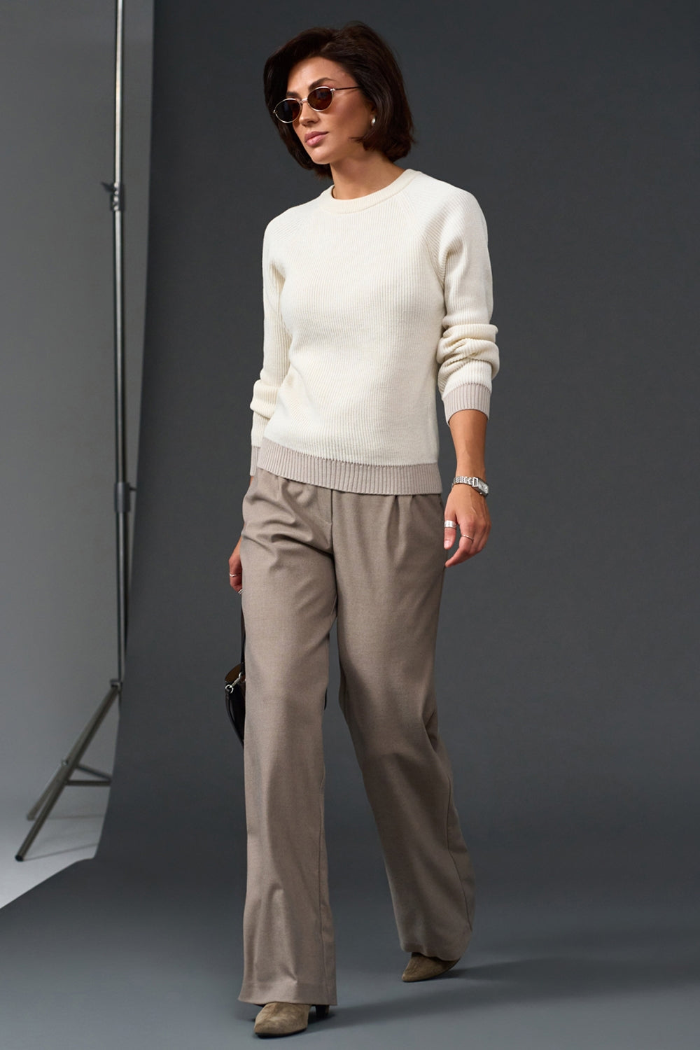 Pulover raglan 4004 — lapte cu natural