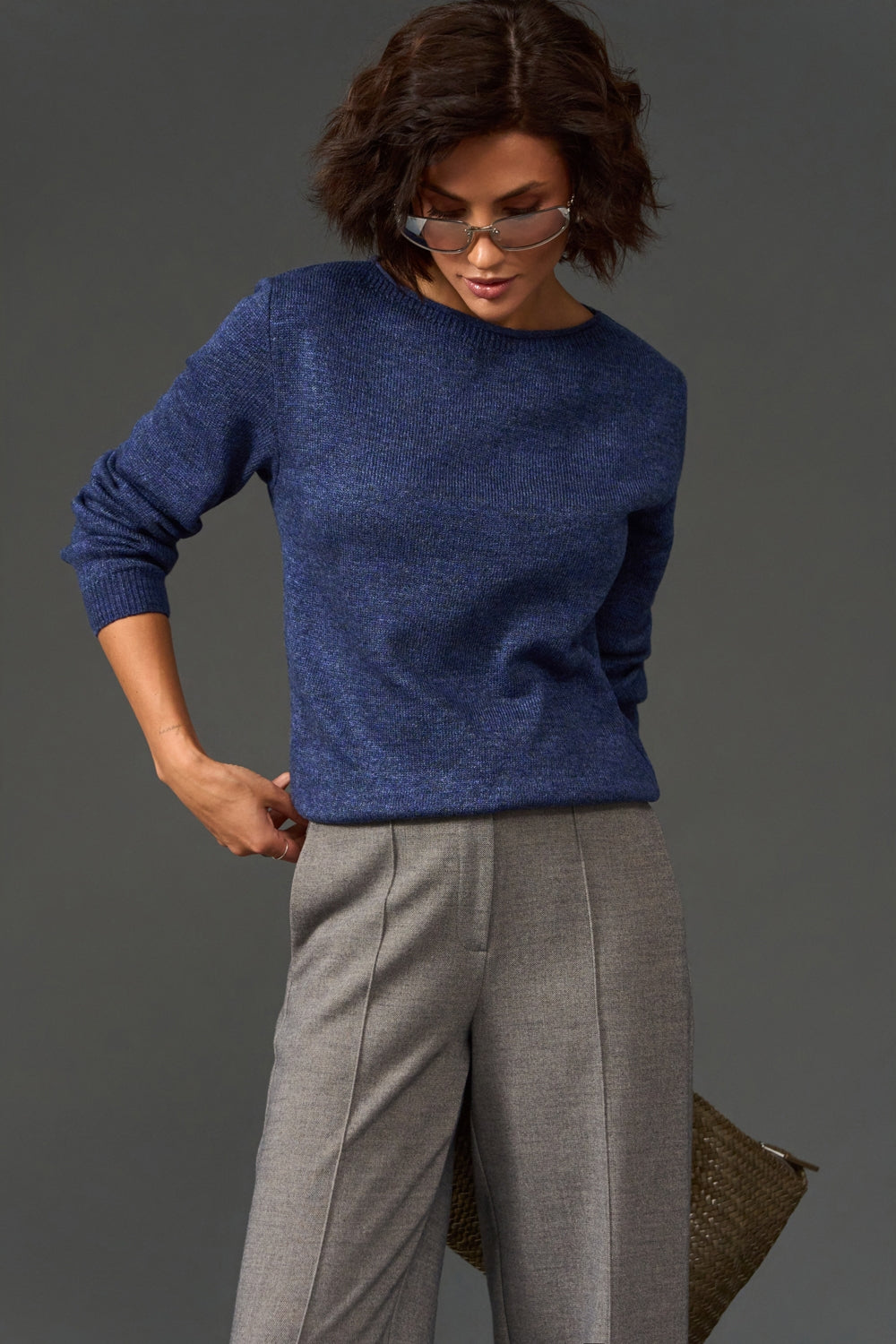 Pulover 2986 — cobalt