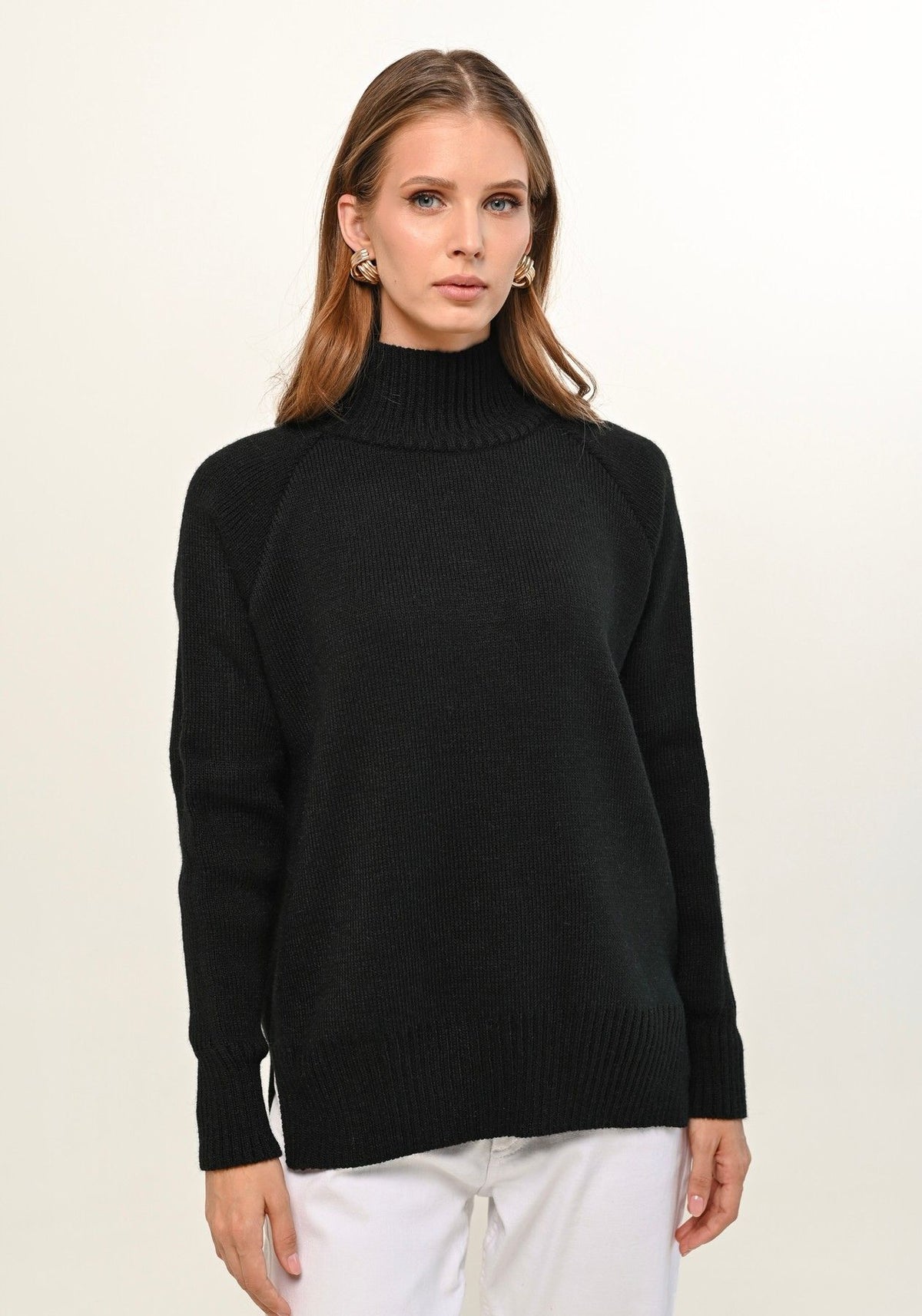 Pulover BASIC — negru