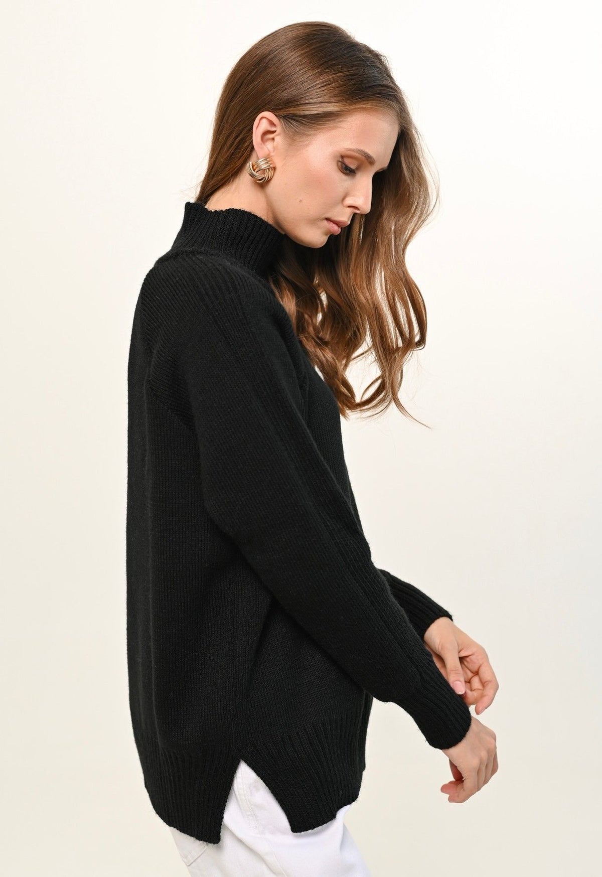Pulover BASIC — negru