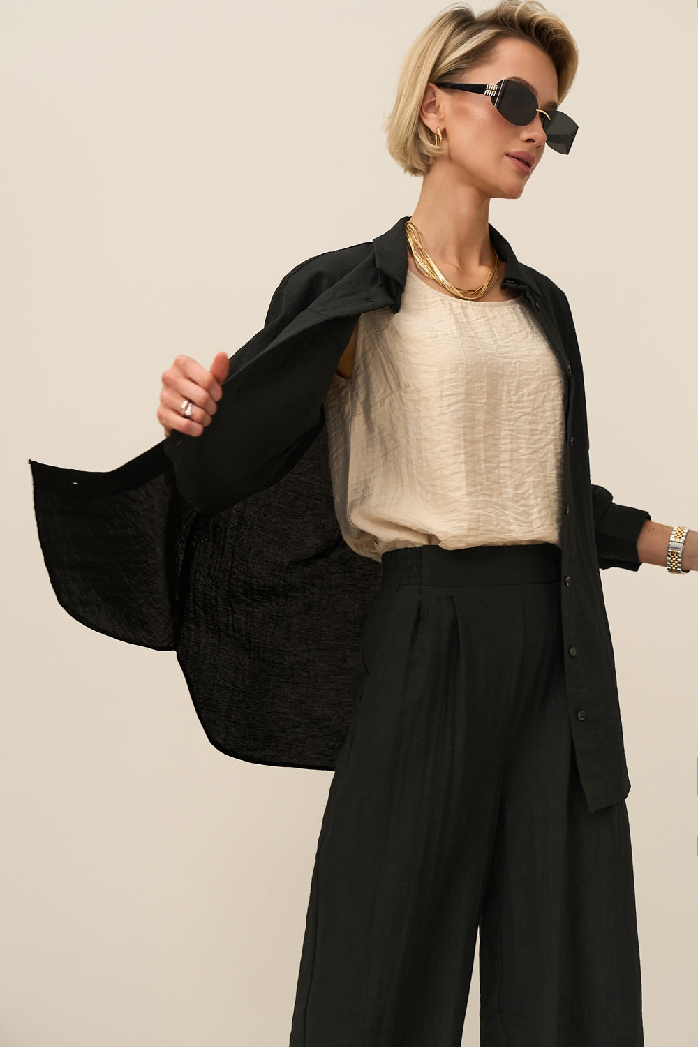 Costum 3057 — negru - negru