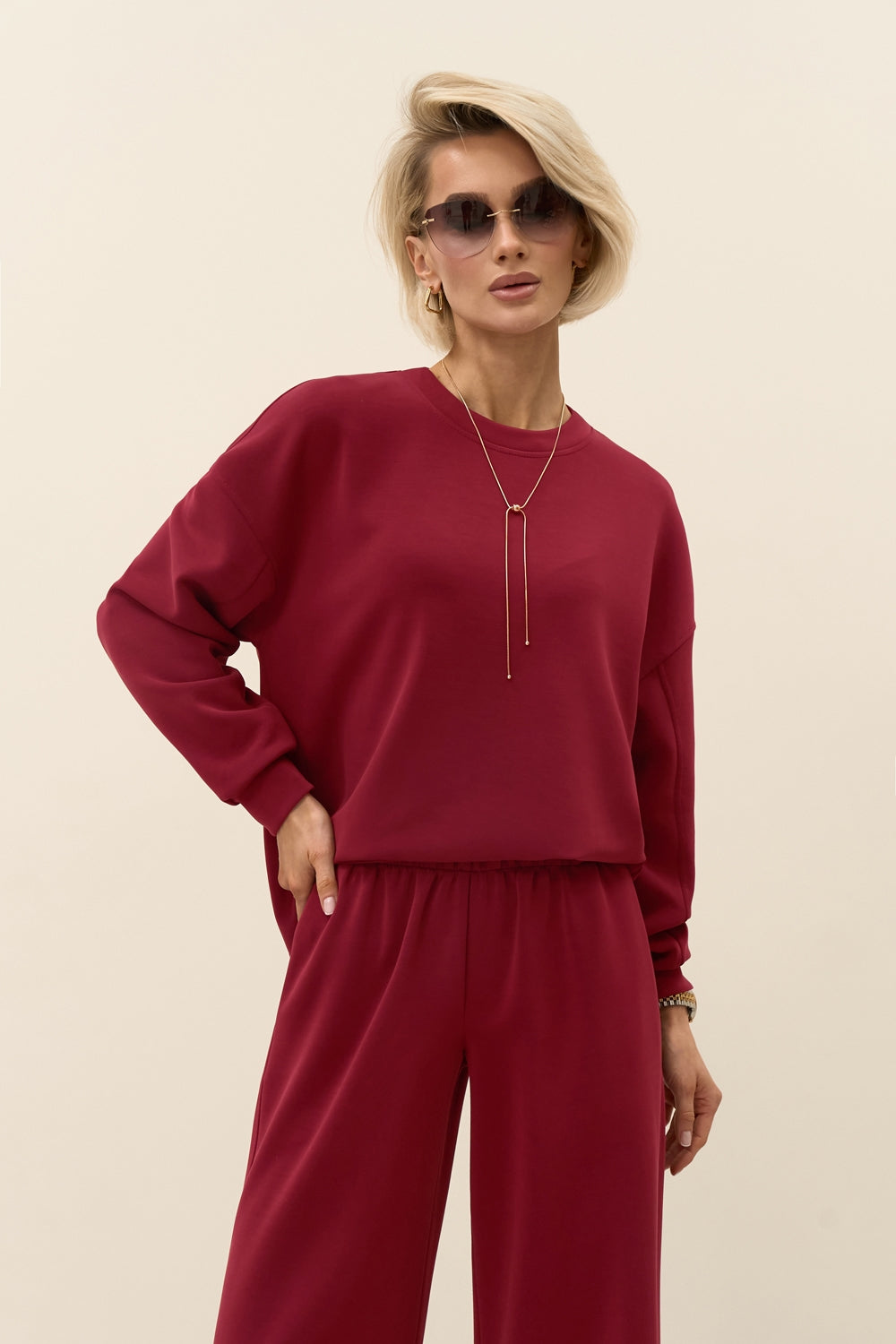 Costum 3071 — carmin - carmin