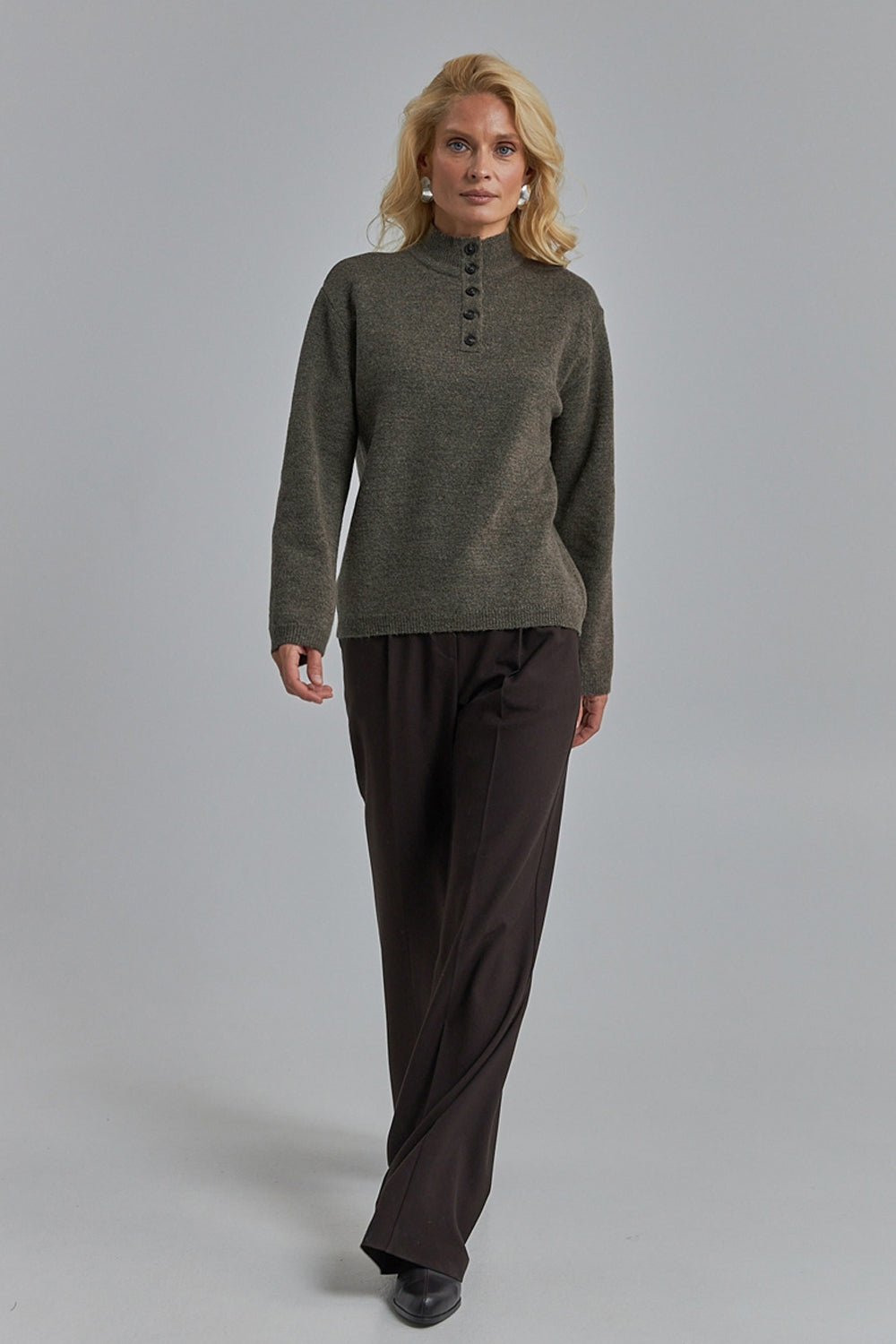 Pulover 2838 — mocca - mocca