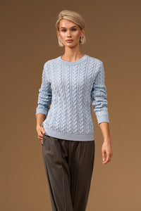 Pulover 2946 — bleu - bleu