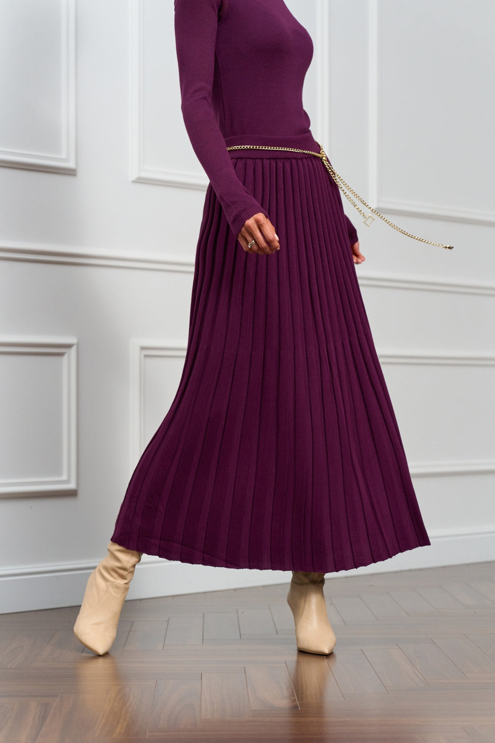 Fustă 2025 Bellise — maroon - maroon