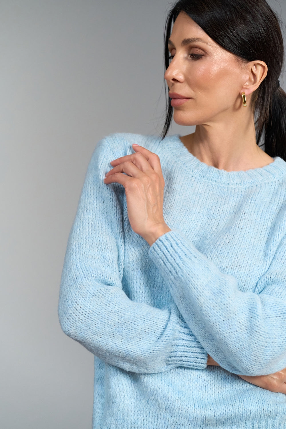 Pulover 2968 — bleu - bleu