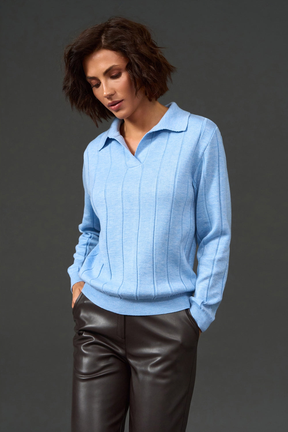 Polo 2909 — albastru cer