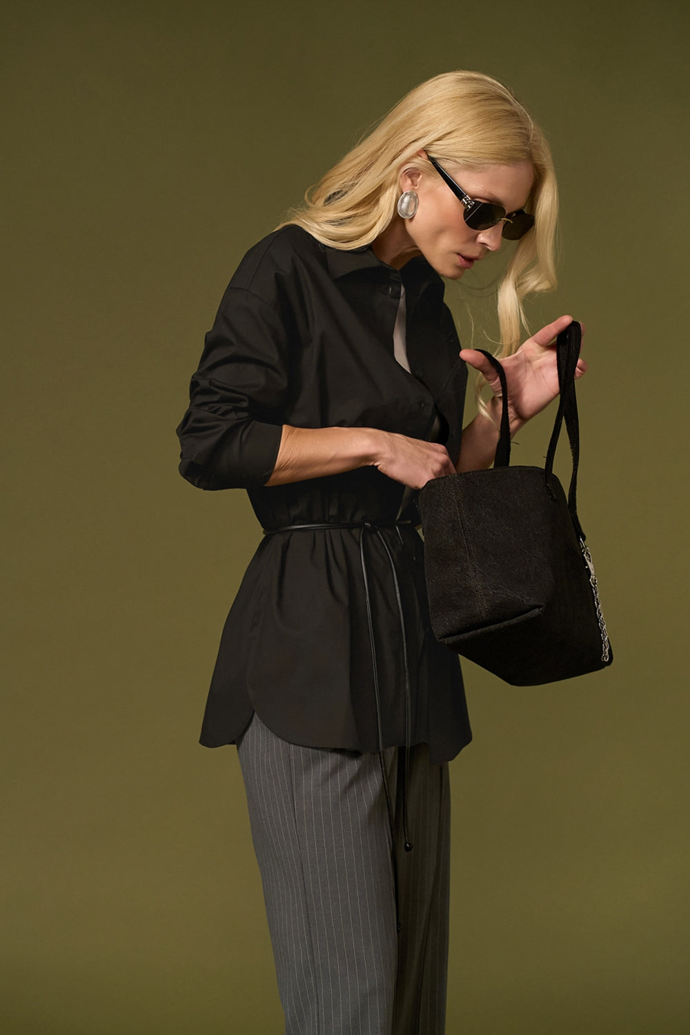 Cămașă 3088 — negru - negru