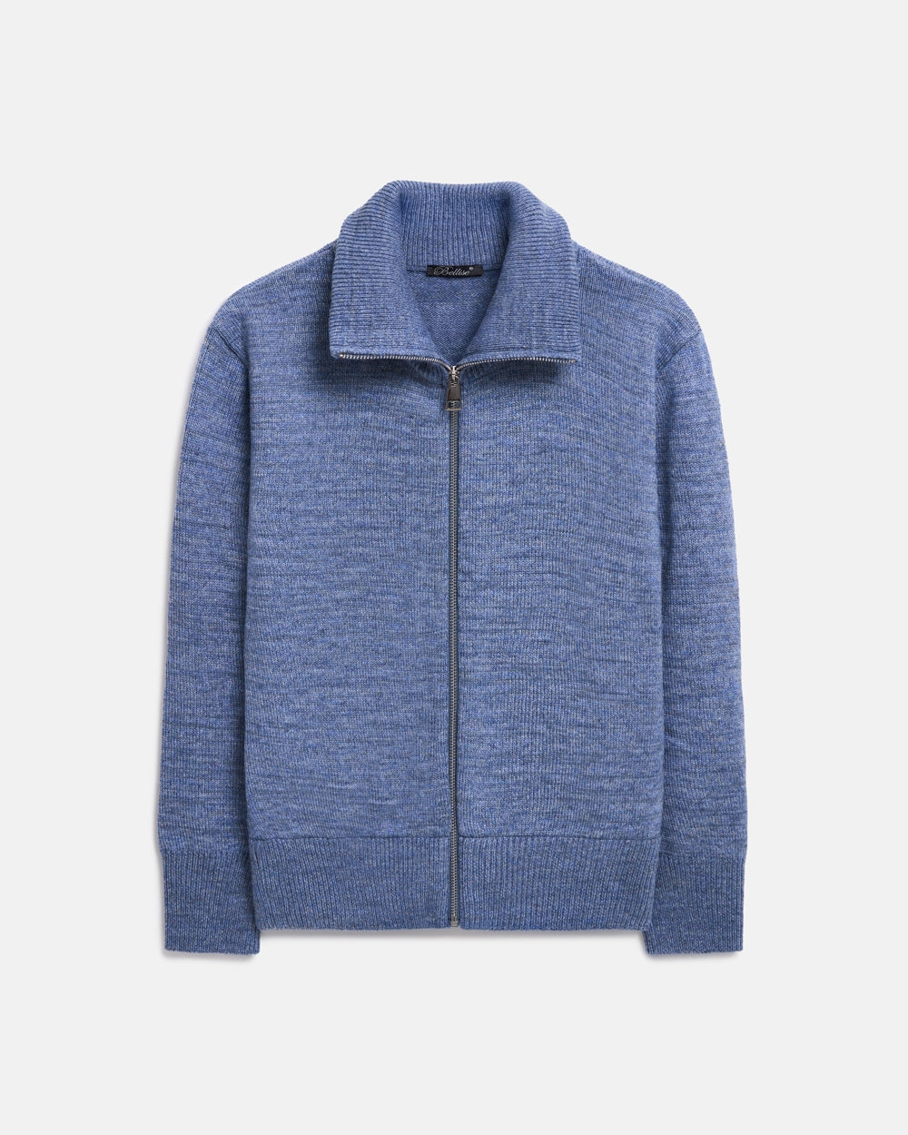 Pulover cu fermoar 2985 — denim - denim