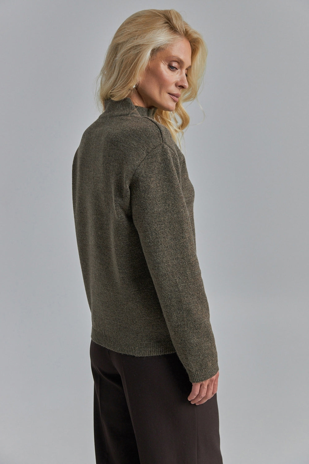 Pulover 2838 — mocca - mocca